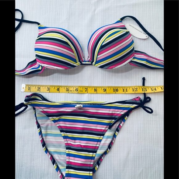 Swimsuit string bikini stripe swimsuit small NWT - Picture 8 of 8